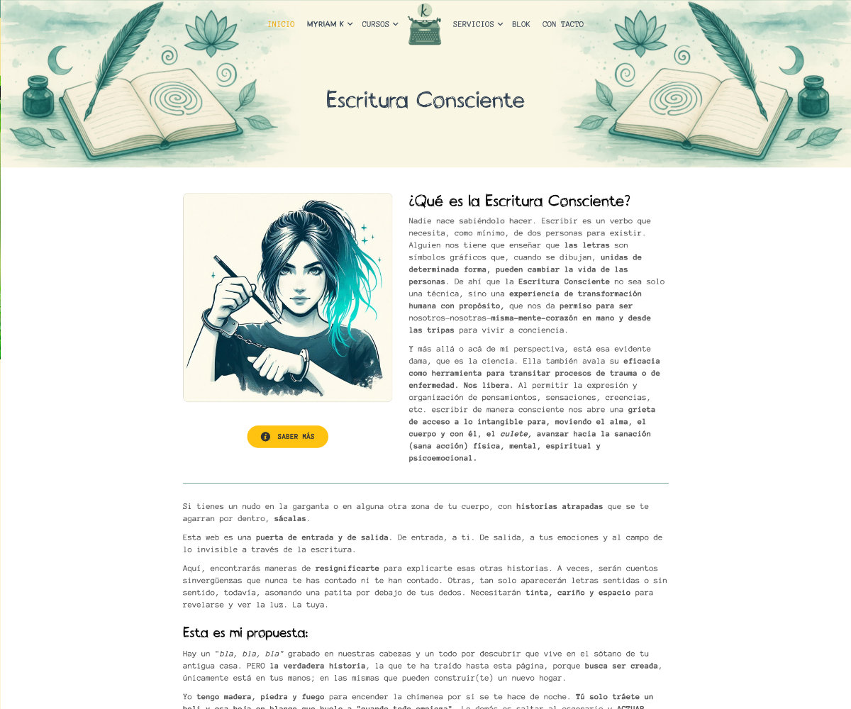 Escritura Consciente
